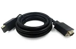 Кабель Cablexpert DisplayPort - VGA (M/M), 1.8 м, чорний пакет (CCP-DPM-VGAM-6) - мініатюра 2