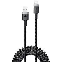 Дата кабель Acefast C14-04 USB to Type-C 3A (1.2m) Black