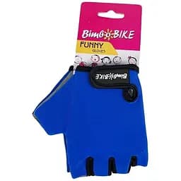 Велоруковицы детские Bimbo Bike Funny 6-8 лет размер M синие (90944B-IS)