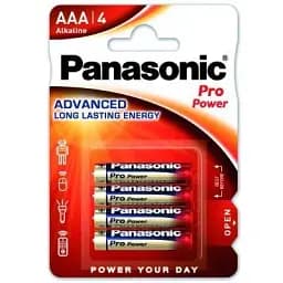 Батарейка Panasonic AAA LR03 Pro Power х 4 (LR03XEG/4BP)