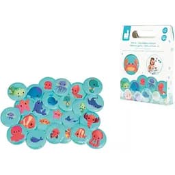 Игра-мемо для купания Janod Детеныши животных (J04723)