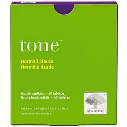 Вітаміни для покращення слуху New Nordic Tone 60 таблеток