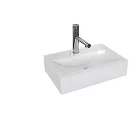 Умивальник Rea Xara N накладний білий REA-U0140, Білий