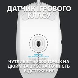 Миша Logitech G102 Lightsync (910-005823) White - мініатюра 3
