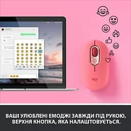Миша Logitech POP Mouse Bluetooth Heartbreaker Rose (910-006548) [69017] - мініатюра 8