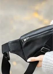 Жіноча сумка на пояс бананка шкіряна Sambag 31х12х5 см 000305464 - мініатюра 8