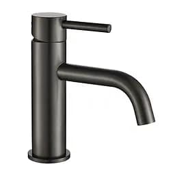 Смеситель для раковины VBI Milano black низкий VBI-050100BL Черный матовый