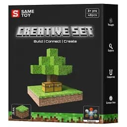 Магнитный конструктор Same Toy Creative Set Skyblock 48 эл. (MCRAFT-1812-SM)