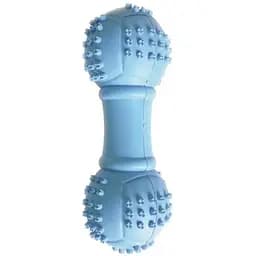 Игрушка для собак TatraPet Dental Gum гантелька резиновая 10 см в ассортименте