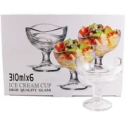 Набір креманок Ristal скляних 310 мл 6 шт. (BMIC-134010)