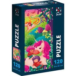 Пазлы De.tail Радужная прогулка 120 элементов (DT100-23)