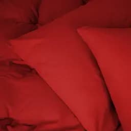 Комплект постільної білизни MirSon Фланель 009 Red 220х240 см червоний (2200009651632) - мініатюра 8