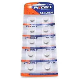 Батарейки AG4/LR626, PKCELL, 10 шт, Blister (AG4-10B)
