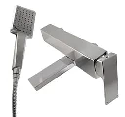 G3218 Змішувач для ванни короткий литий гусак Ø35 Gappo Futura 1/8, Хром