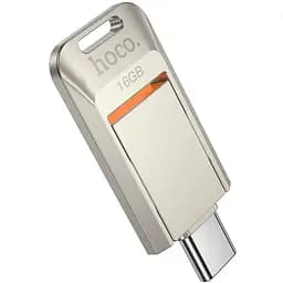 Hoco Smart USB3.0 Type-C rotating USB flash drive (16GB) UD17 |exFAT|