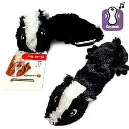 Flamingo Shaky Skunk фламинго скунс мягкая игрушка для собак плюш 32х14 см