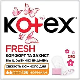 Щоденні прокладки Kotex Deo Normal Plus  112 шт. (2 п. x 56 шт.) - мініатюра 2