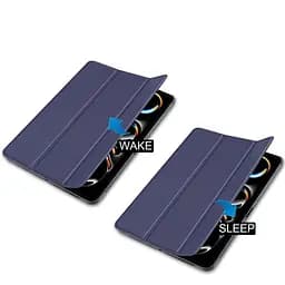 Чохол-книжка BeCover Smart Case для Apple iPad Pro 13" M4 2024 Deep Blue (711644) - мініатюра 5