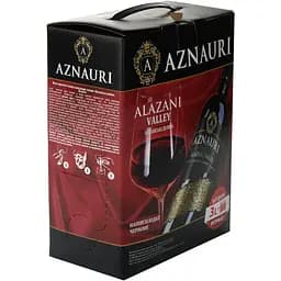 Вино AZNAURI Alazani Valley чер н/сол 3 л