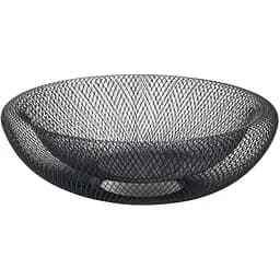 Корзина для фруктов MBM Home металлическая 335x110 мм черная (KP-144 M BLACK)
