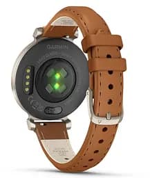 Смарт-годинник Garmin Lily 2 Classic Cream Gold with Tan Leather Band (010-02839-02) - мініатюра 7