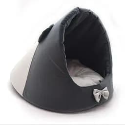 Будка для котів та собак Zoo-hunt Містик-мишка №1 30х45х30 см сіра (ZH2403-1)