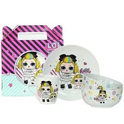 Набір порцеляновий L.O.L.Surprise! 80's B.B. 3 предмети (76001099)