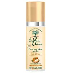 Крем день-ночь Le Petit Olivier Organic Care, антивозрастной, с аргановым маслом, 50 мл (3549620033144)