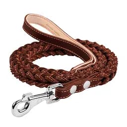 Повідець для собак Collar квадратне плетення з прошивкою
