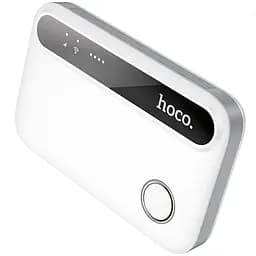 Портативний модем WiFi роутер Hoco HI41 150Mbps (Micro SIM) 2100 mAh White - мініатюра 3