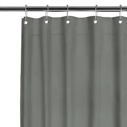Шторка для душа и ванной Cosas с кольцами 180х180 iron, маренго (ShowerCurtains_22Iron_DUK_180x180_Hook)