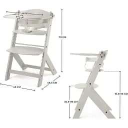 Стільчик для годування Kinderkraft Enock Beige (KKKENOCBEGF0000) - мініатюра 9