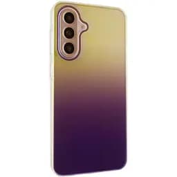 Чехол TPU+PC Glassbend для Samsung Galaxy A35 Purple
