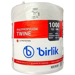 Шпагат мешочная нить полипропиленовая Birlik 4 кг x 4000 м белый