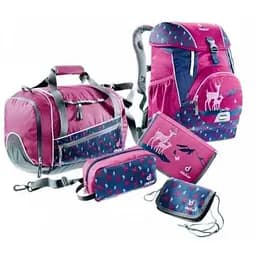 Набор школьный Deuter OneTwoSet Hopper Magenta Deer (1052-3880117 5018 (SET))