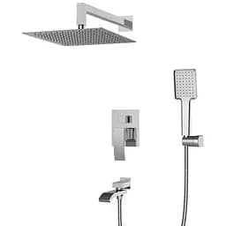 Душова система прихованого монтажу Koer KB-66007-01 KR3464, Хром