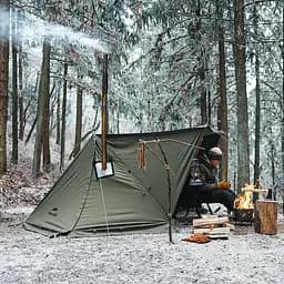 Намет Naturehike NH21YW157 одномісний темно-зелений - мініатюра 4