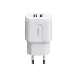 Зарядний пристрій Remax Dual USB Charger RP-U22 White 6954851230359