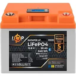 Аккумулятор LogicPower LiFePO4 12V 12.8V/50Ah/640Wh (30698) [117141]