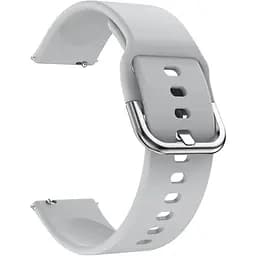 Ремінець DK CDK для Mobvoi TicWatch S2 "L" 22mm Silicone Sport Band Classic (011018) (grey)