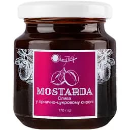 Мостарда Cherry Twig Слива в горчично-сахарном сиропе 170 г (830163)