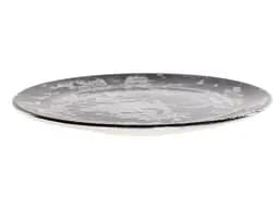 Тарілка Alba ceramics Graphite 19 см чорна (769-021) - мініатюра 2