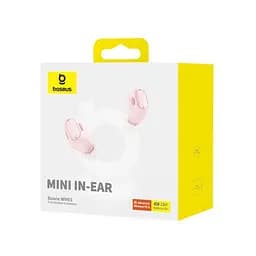 Навушники Baseus Bowie WM01 True Wireless Earphones рожевий NGTW370004 - мініатюра 5
