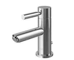 Смеситель для умывальника Kohlman Roxin хром низкий QB100R Хром