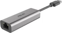 Мережева карта зовнішня адаптер USB RJ-45 Asus USB-C2500 - мініатюра 2