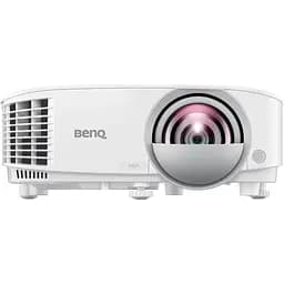 Проектор BENQ MX808STH, короткофокусний, DLP, XGA, 3600AL, 20000:1, D-sub, HDMI, білий