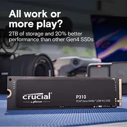 Накопичувач SSD Crucial m.2 NVMe 4TB P310 PCIe 4.0 (CT4000P310SSD8) - мініатюра 6