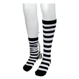 Гольфи дитячі розмір 18 полосаті чорно-білі