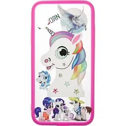 Чохол-накладка Toto TPU Сartoon Network Case IPhone X Pink Unicorn