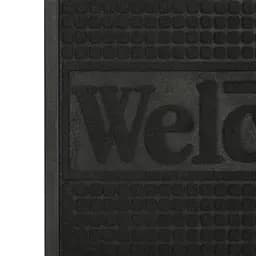 Килимок придверний Eco Fabric Welcome з кромкою чорний 40 х 60 см (4060-114) - мініатюра 5